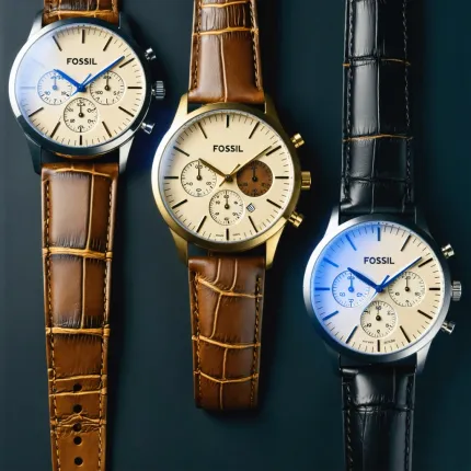 Fossil’s Retro-Modern Appeal: Fossil’s watches and accessories blend vintage style with innovation.