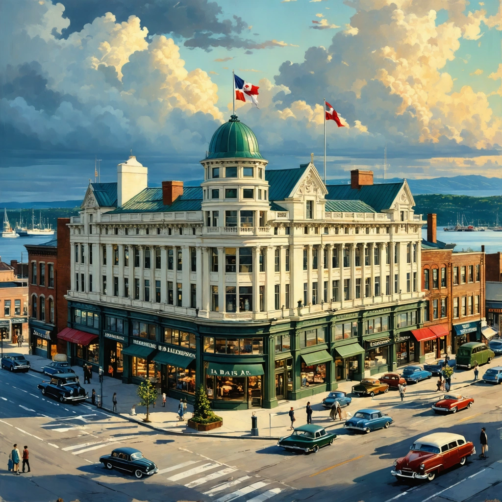 La Baie: Canada’s Retail Heritage: La Baie’s historic branding blends tradition with modern shopping.